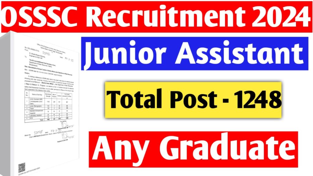 Odisha Study Point OSSSC Junior Assistant Recruitment 2024   10fe8b84 Fdb2 43dc Afd2 6ee9effc735f 1024x576 