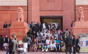 Parliament winter session: India opposition fury as 141 MPs suspended