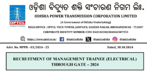 OPTCL MANAGEMENT TRAINEE RECRUITMENT 2024