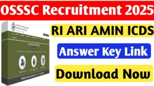 OSSSC RI ARI Prelim 2024 Answer Key Link